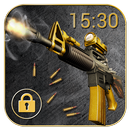 Cool Gun Shooting Lock Screen App APK