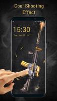 Cool Gun Shooting Lock Screen App screenshot 2