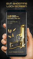 Gun shooting lock screen اسکرین شاٹ 2