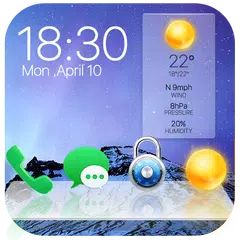 Lock Screen Clock Apps APK download