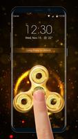 Golden fidget spinner&fingerprint locker for prank bài đăng