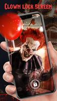 Clown lock screen постер