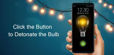 Bulb Explosion Simulator App Lock Screen for Prank