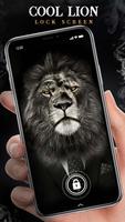 Cool Lion Lock Screen for You Plakat