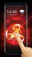 Fidget spinner lock screen screenshot 3
