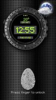 fingerprint style lock screen for prank poster