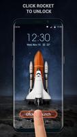 Rocket lock screen Plakat