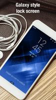 S8 lock screen for Galaxy phone постер