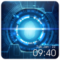 fingerprint style lock screen for prank