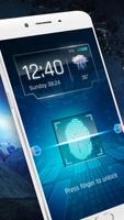 برنامه‌نما fingerprint style lock screen for prank عکس از صفحه