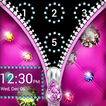 Diamond & Zipper Lock Screen