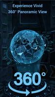 3D Next-Tech Earth Live Wallpaper & Launcher Ekran Görüntüsü 1