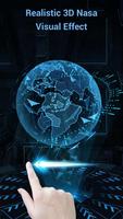 3D Next-Tech Earth Live Wallpaper & Launcher Ekran Görüntüsü 2