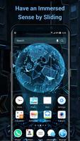 3D Next-Tech Earth Live Wallpaper & Launcher Ekran Görüntüsü 3