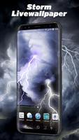 Thunder Storm Lightning Live Wallpaper Ekran Görüntüsü 2