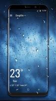 Animated weather live wallpaper& background Ekran Görüntüsü 2