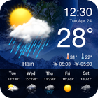Live Weather Forecast App-icoon