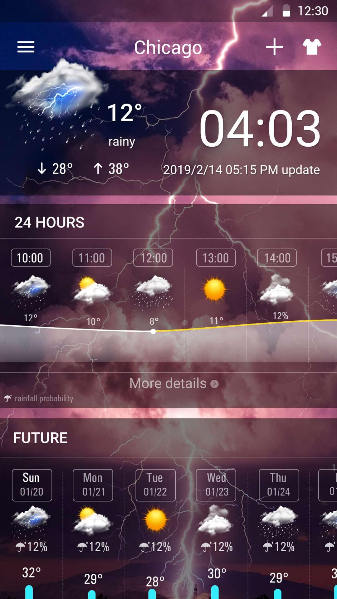 Accurate Weather Live Forecast App APK 16.6.0.6206_50092 für Android