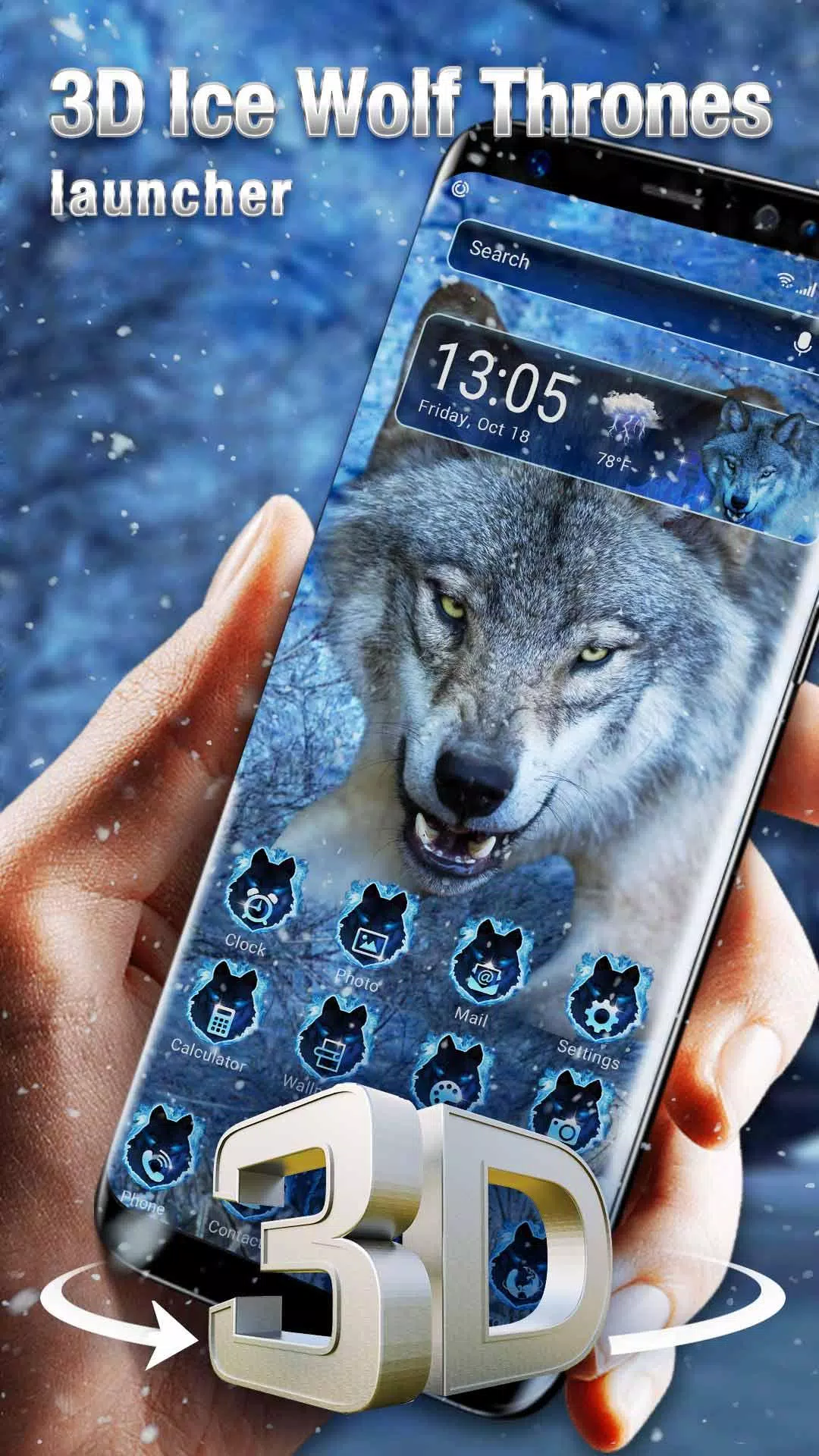 3D Ice Wolf Thrones Live Wallpaper & Launcher APK for Android Download 3D Ice Wolf Thrones Live Wallpaper & Launcher APK for Android Download