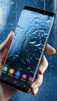 برنامه‌نما Waterdrops Live Wallpaper 2018 عکس از صفحه