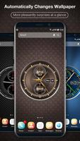 Analog Digital Clock on Screen Live Wallpaper 2019 скриншот 2