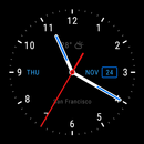 Beau Horloge analogique fond d'écran en direct APK