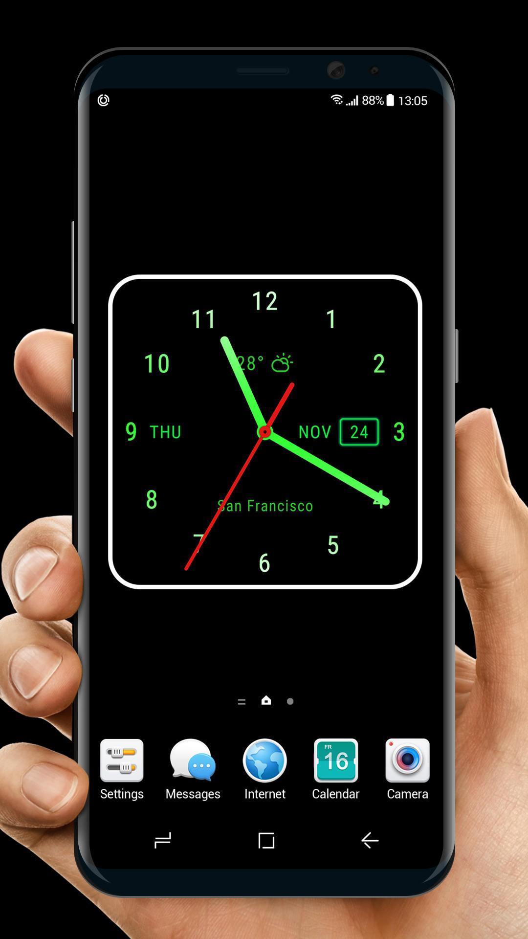 Установить живые часы. Часы на экран смартфона. Экран смартфона с часами. Аналоговые часы для андроид. Виджет аналоговые часы.