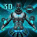 3D Bat Super Hero Live Wallpaper & Launcher Free APK