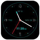 Black Watchface Live Wallpaper APK