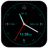 Black Watchface Live Wallpaper icon