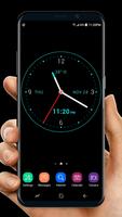 Black Watchface Live Wallpaper 포스터