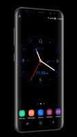 Black Watchface Live Wallpaper स्क्रीनशॉट 2