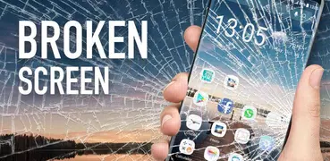 Broken Screen Live Wallpaper & Launcher for Prank