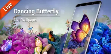 Schöne Schmetterling Live Wallpaper