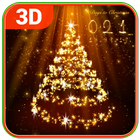3D Christmas Live Wallpaper &Countdown Widget Free আইকন