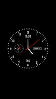 Analog clock & watch face live wallpaper ポスター