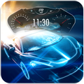 Car&clock Live Wallpaper for Free