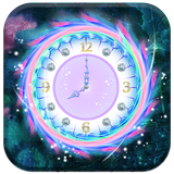 Colorful Clock Live Wallpaper icon