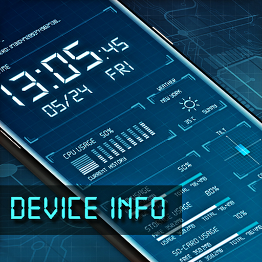 Android 用のdevice Info Live Wallpaper For Free Apk 2 2 0 2560 をダウンロード
