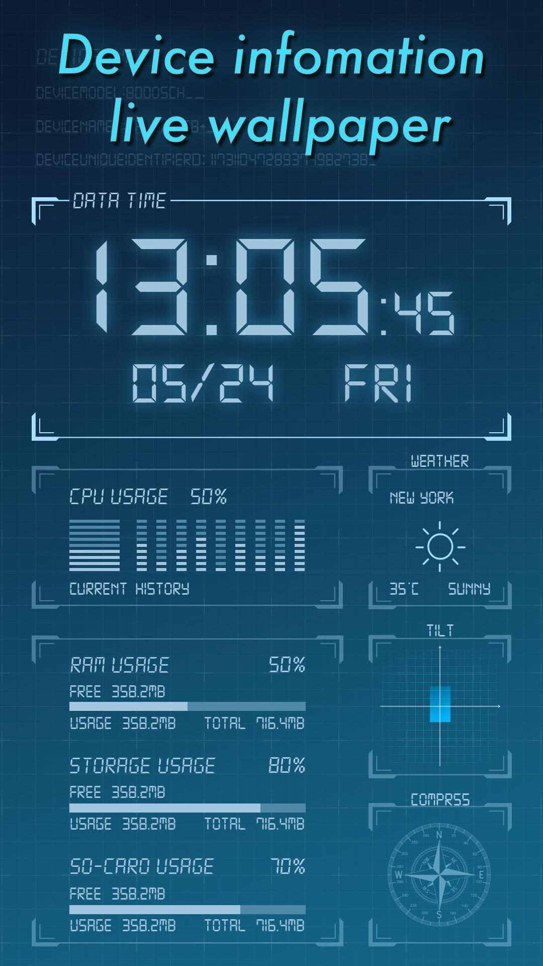 Device Info Live Wallpaper For Free For Android Apk Download