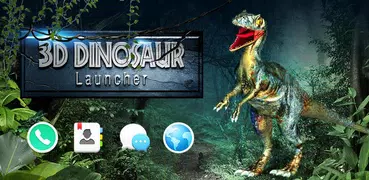 3D Jurassic Dinosaur Live Wallpaper & Launcher