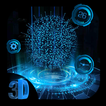 3D Tech Earth Wallpaper
