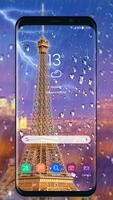 Schöne Eiffelturm Live Wallpaper Plakat