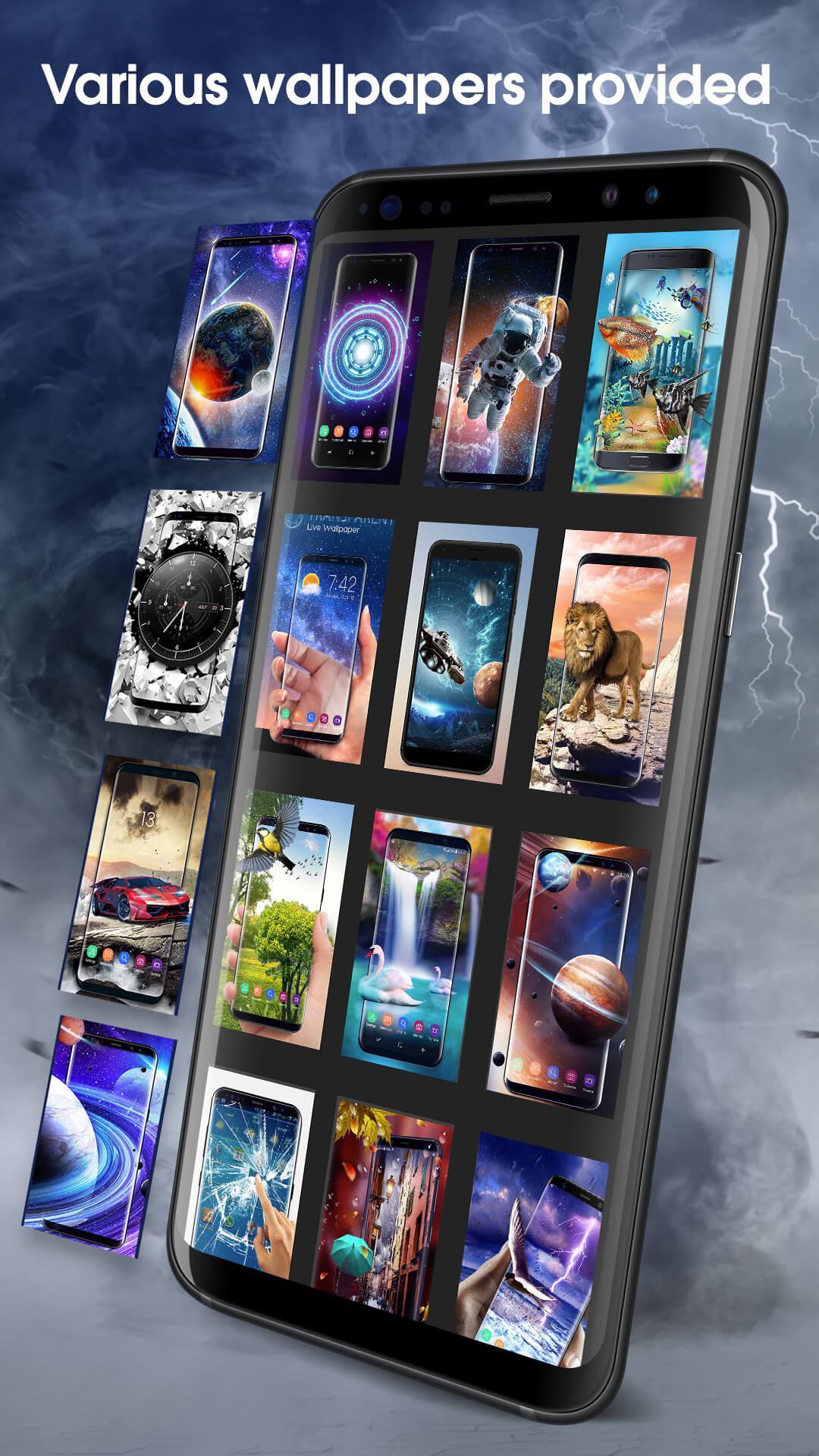 Android için Şaka için elektrik ekran duvar kağıdı APK�yı İndir