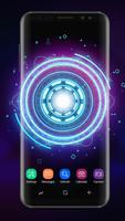 Fancy Neon Spinner Live Wallpaper پوسٹر