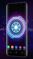 Fancy Neon Spinner Live Wallpaper 스크린샷 2