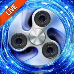 Скачать Fidget spinner live wallpaper APK