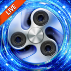 Fidget spinner live wallpaper icono