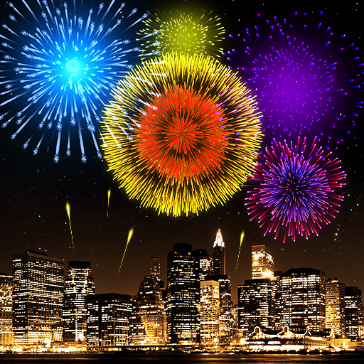 Fuochi d'artificio di Capodanno Live Wallpaper