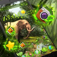 Baixar 3D Nature Forest Animal Live Wallpaper & Launcher APK